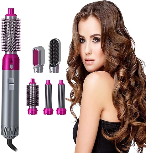 5 in 1 Hot Air Styler Hair Dryer Comb