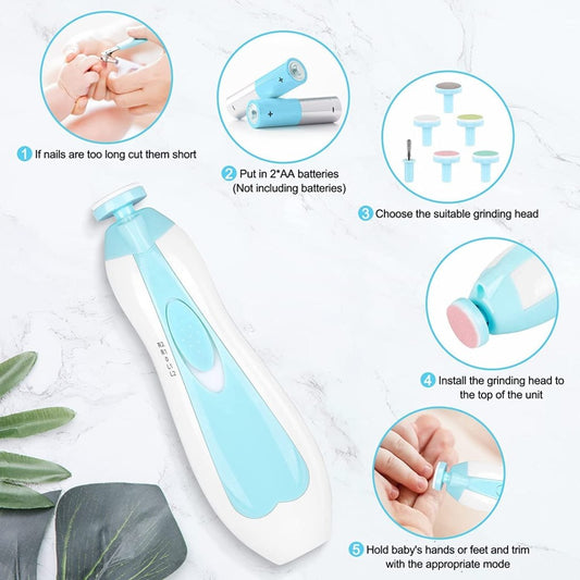 Baby Nail Electric Trimmer Kit