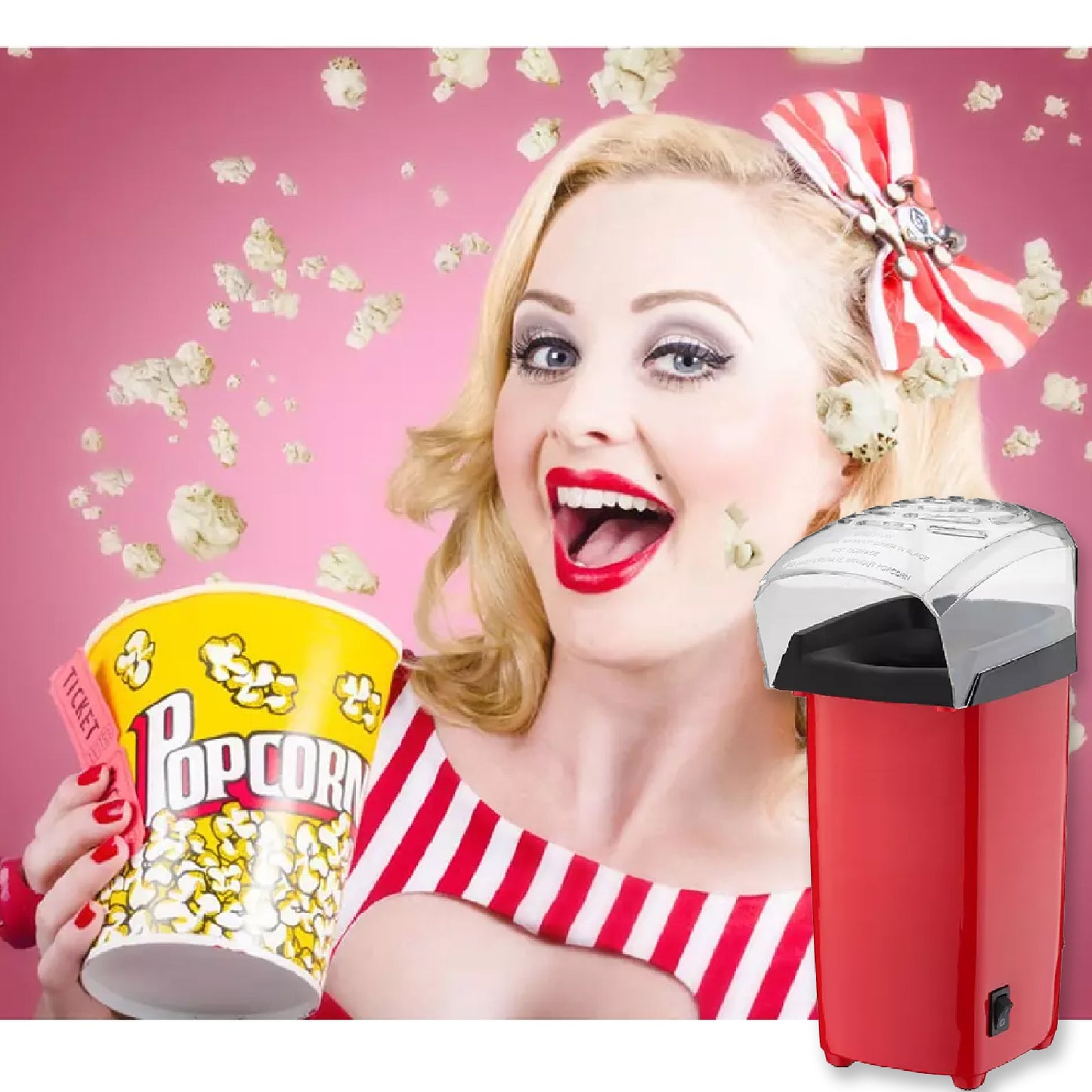 Popcorn Maker | Electric Snack Maker