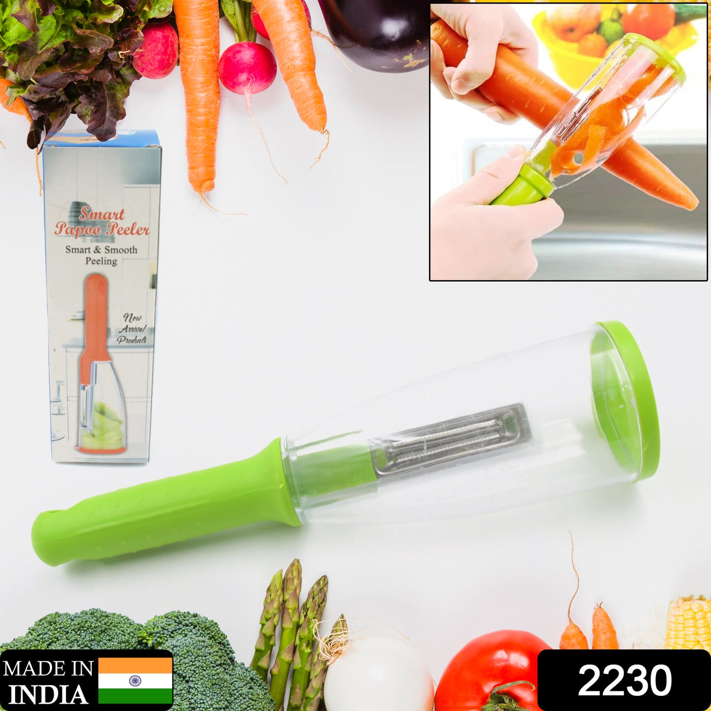 Smart Multifunctional Vegetable fruit Peeler for Kitchen