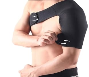 SPOSAFE Adjustable Gym Sports Care Single Shoulder Support